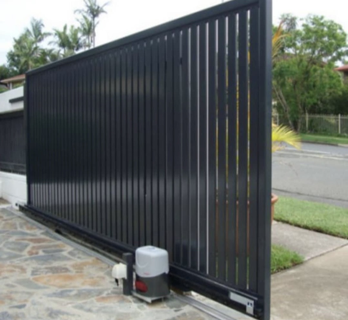 Automatic sliding doors installed at City Mall doha qatar